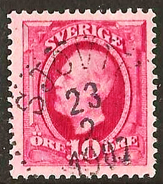 545 SJÖVIK 23.2.1907 Postal 125