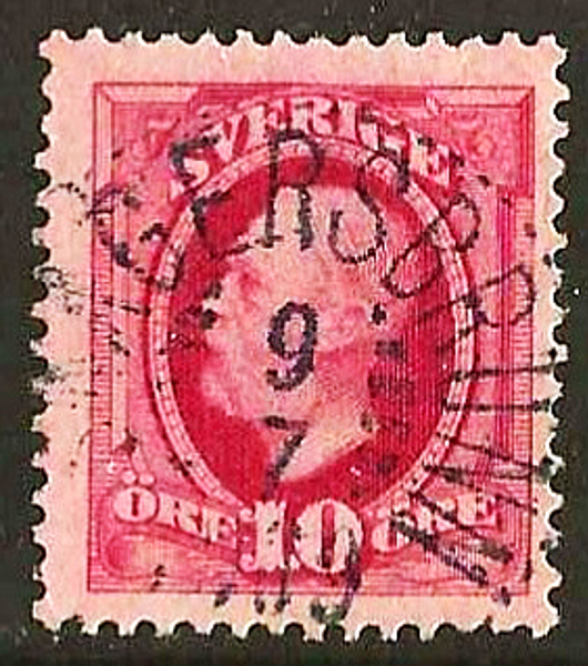 54 SKAGERSBRUNN 9.7.1909 Postal 500
