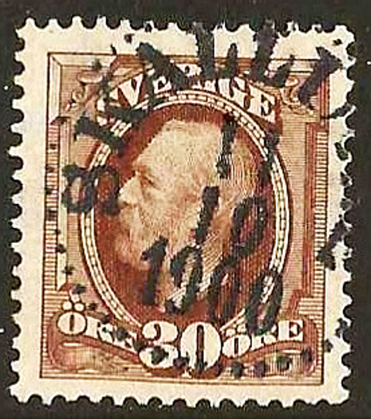 58 SKALLINGE 11.10.1900 Postal 150