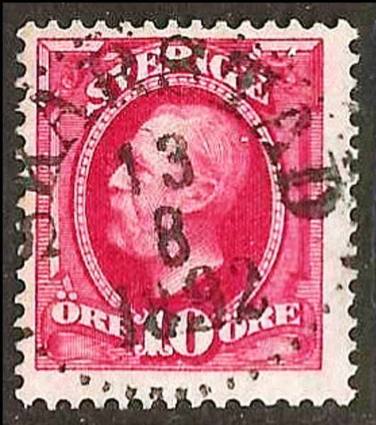 54 SKARSTAD 13.8.1892 Postal 200
