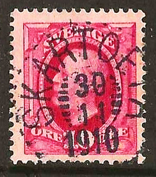 54 SKARTOFTA 30.11.1910 Prakt Postal 400