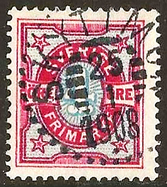 64 SKYTTMON 25.1.1908 Postal 100