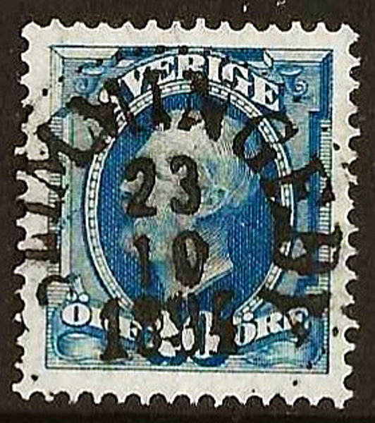 56 SLIMMINGEBY 23.10.1894 Prakt Postal 100