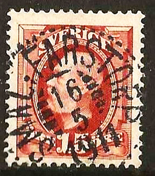55 SMÅL: FARSTORP 16.5.1911 Postal 125