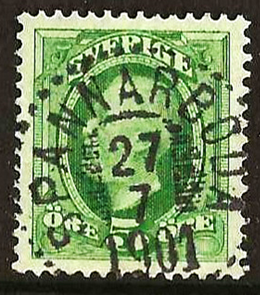 52 SPANNARBODA 27.7.1901 Postal 100