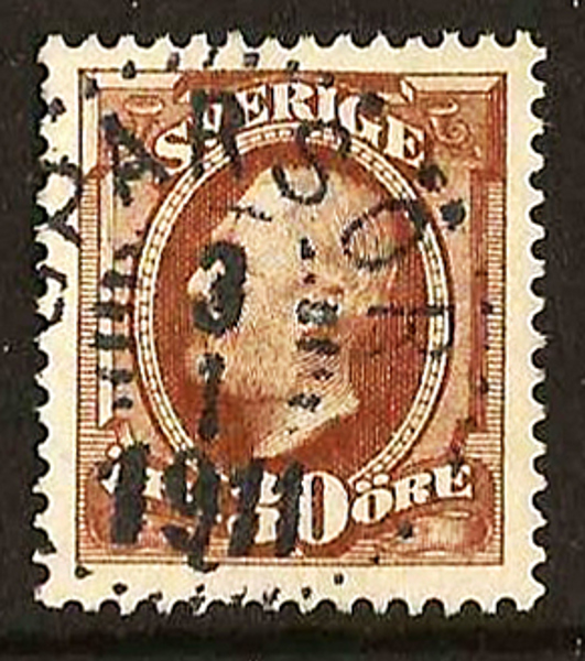 58 SPARSÖR 3.1.1911 Postal 175