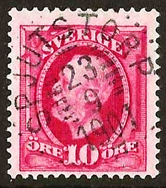 54 SPJUTSTORP 23.9.1903 Postal 100