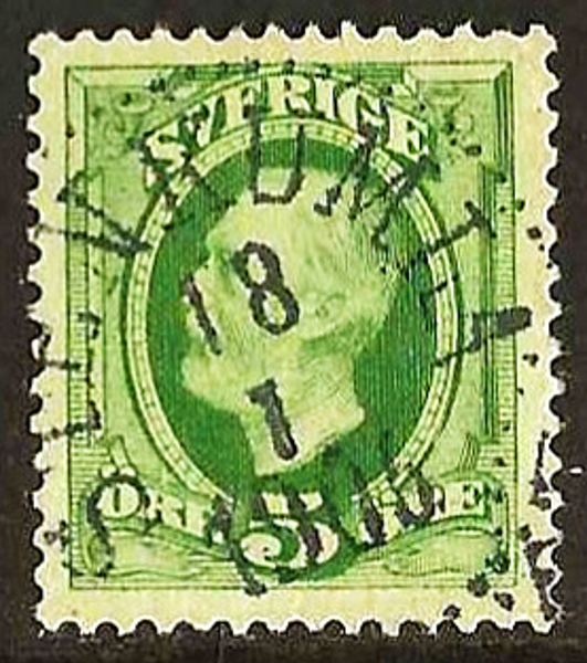 52 STENKUMLA 18.1.1906 Postal 150