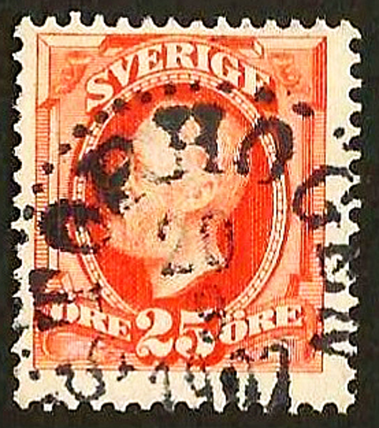 57 STORHÖGEN 20.9.1907 Postal 100
