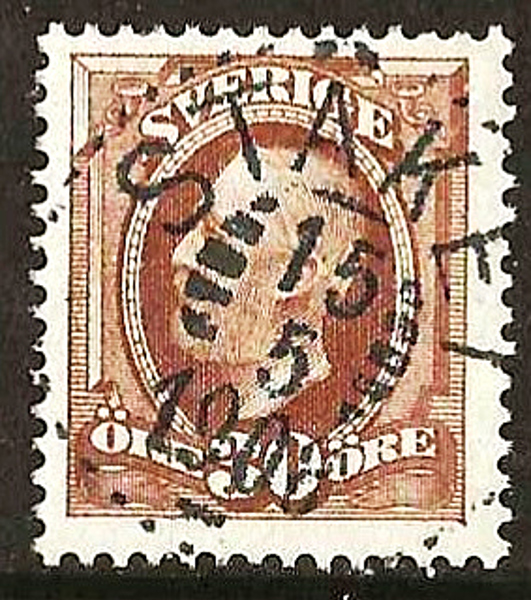 58 STÄKET 15.5.1908 Prakt Postal 125