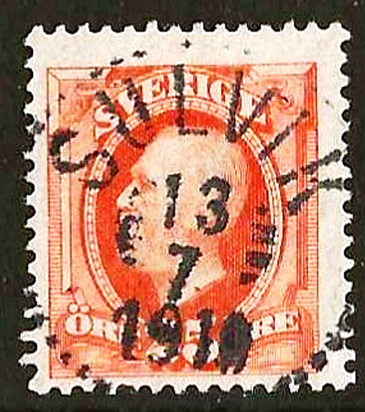57 SULVIK 13.7.1910 Prakt Postal 175