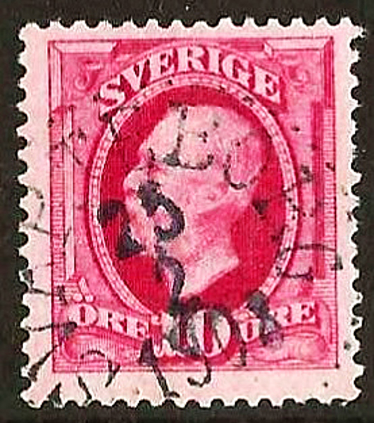 54 SVARTEBORG 25.2.1898 Postal 125