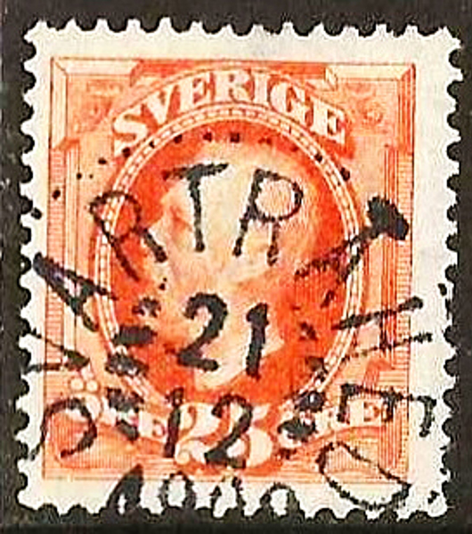 57 SVARTRÅHED 21.12.1909 Postal 500