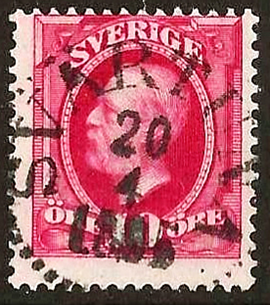 54 SVÄRTUNA 20.4.1895 Postal 400