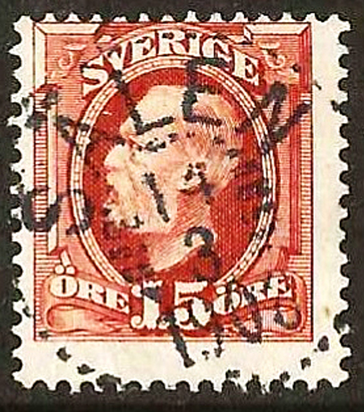55 SÄLEN 14.3.1908 Postal 125