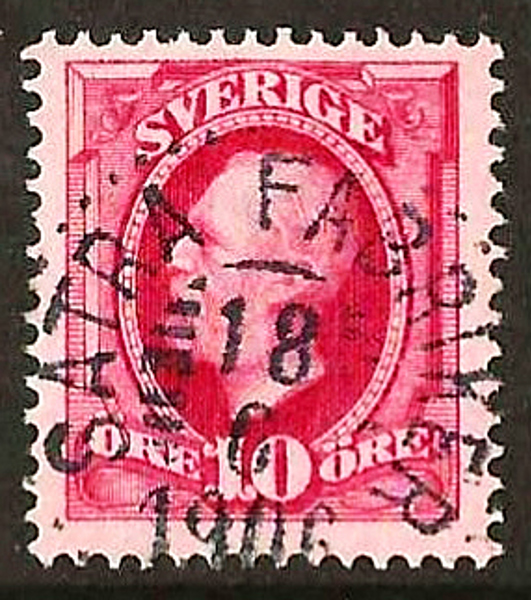 54 SÄTRA FABRIKER 18.6.1906 Postal 100