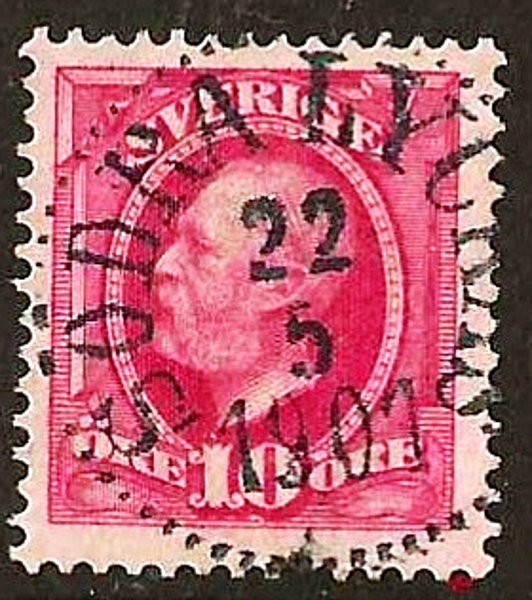 54 SÖDRA LYCKÅS 22.5.1901   Postal 125