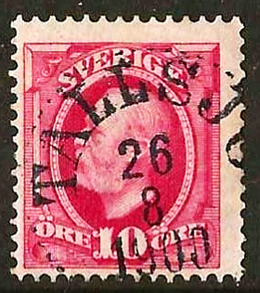 52 TALLSJÖ 26.8.1900 Postal 100