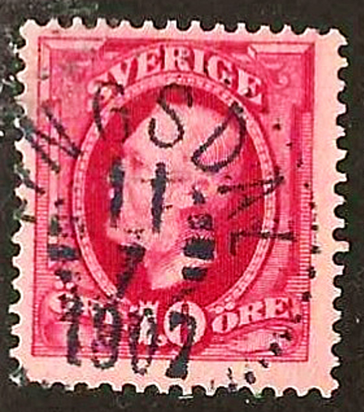 54 TINGSDAL 11.7.1907 Postal 125