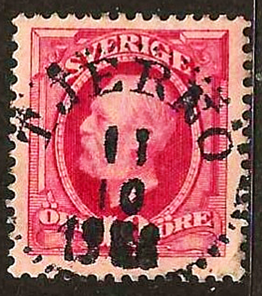 54 TJERNÖ 11.10.1908 Postal 200