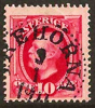 54 TREHÖRNA 3.1.1911   Postal 100