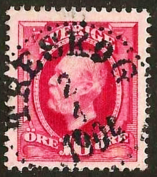 54 TRESKOG 2.4.1904 Postal 100