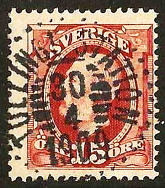 55 TULLINGE STATION 30.4.1909 Postal 100