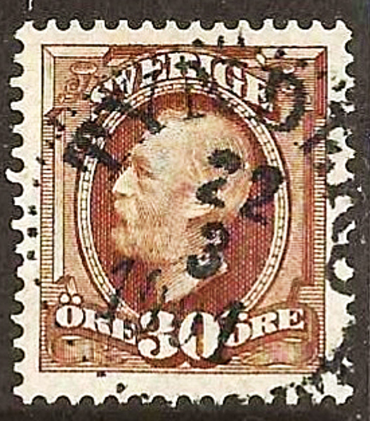 58 TYNDERÖ 22.3.1901 Postal 100