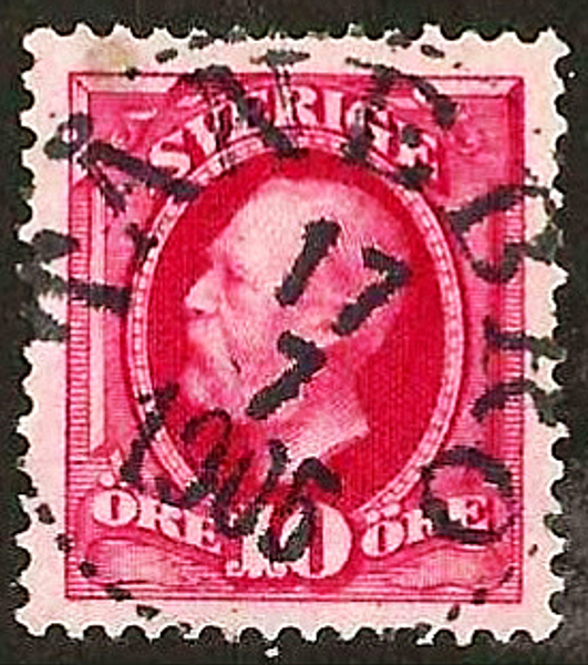 54 TÅNEBRO 17.7.1905 Prakt  Postal 100