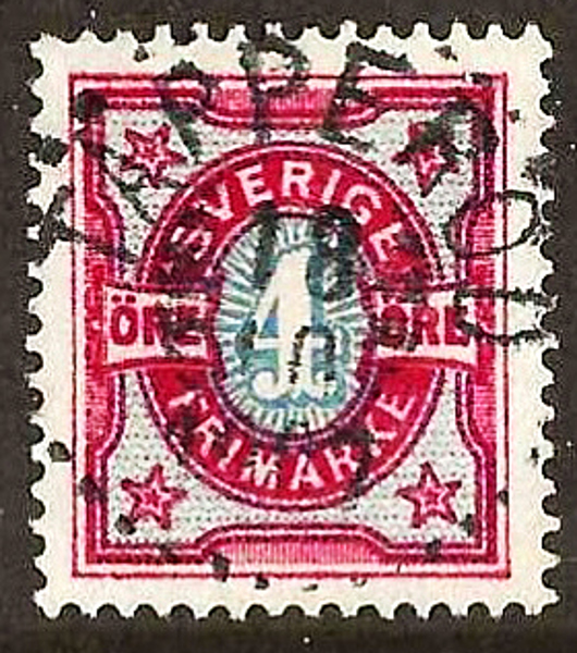 64 TÄPPERÖD 18.10.1907 Lyx  Postal 350