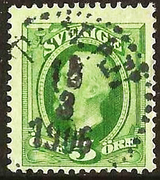 52 TÄXAN 15.3.1906 Postal 100