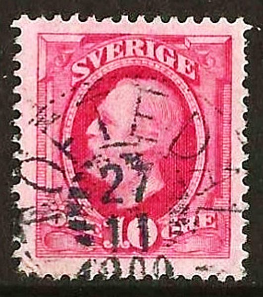 54 TÖFTEDAL 27.11.1909 Postal 400