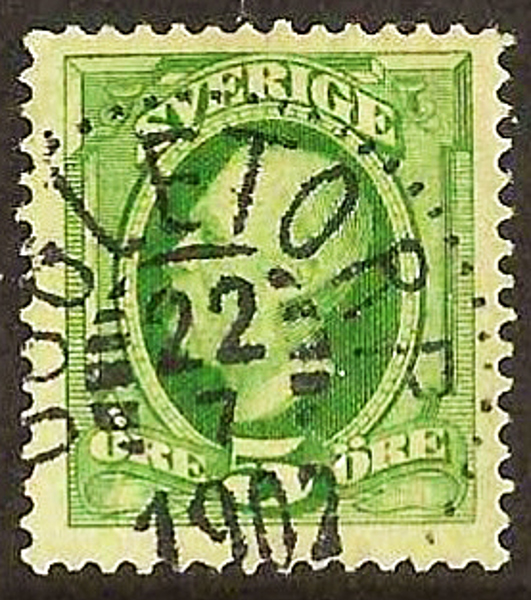 52 UGGLETORP 22.7.1907 Postal 250