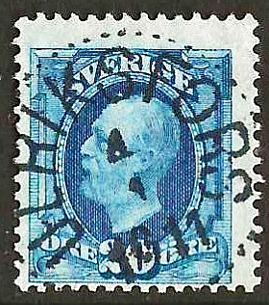 56 ULRIKSFORS 4.1.1911 Prakt Postal 500