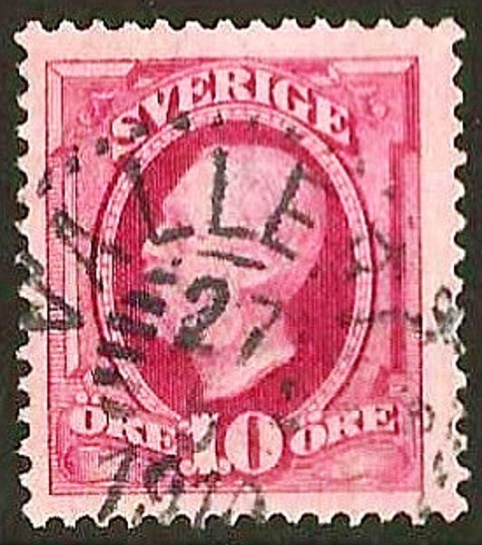 54 VALLERÅS 27.5.1910 Postal 100