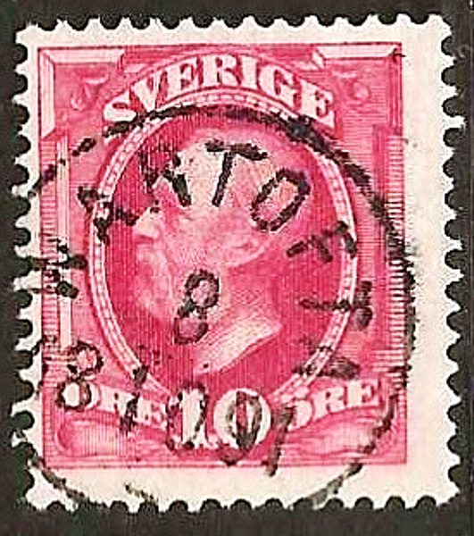 54 WARTOFTA 8.10.1891 Postal 100