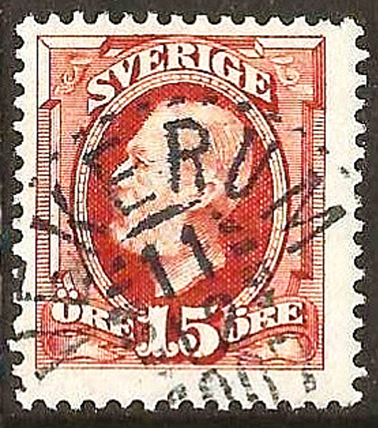 55 VEKERUM 11.12.1907 Postal 125