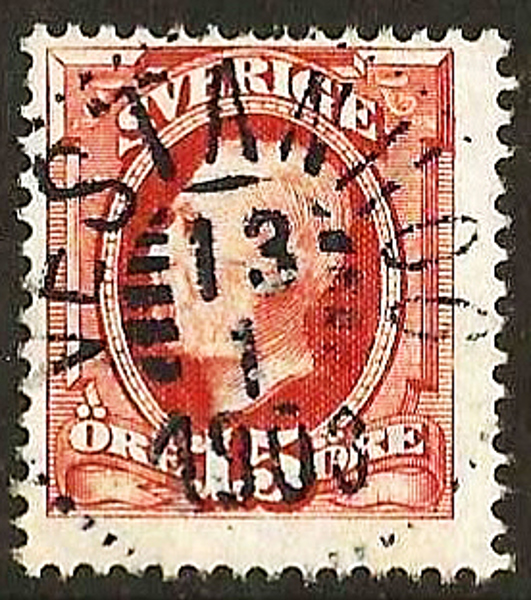 55 VESTANHÖG 13.1.1903   Postal 350