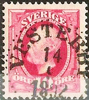 54 VESTERBY 14.1.1892   Postal 600
