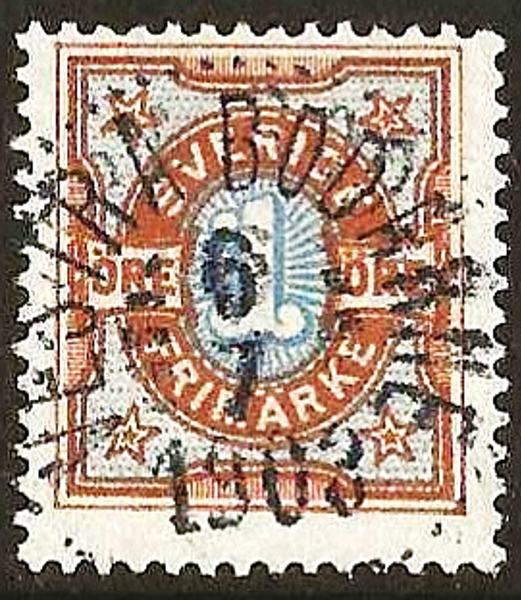 61 VESTRA BODARNE 6.7.1903 Prakt Postal 175