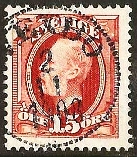 55 VEXBO 2.11.1908 Postal 100