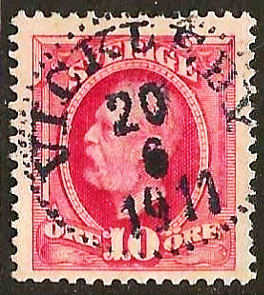 54 VICKLEBY 20.6.1911 Postal 100