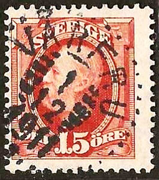 55 VÅRFRU 1.12.1911   Postal 800