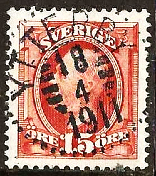 55 YTTERBY 18.4.1911 Prakt Postal 100