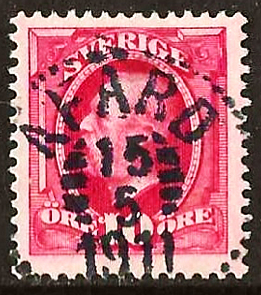54 ÅFÄRD 15.5.1911 Postal 175