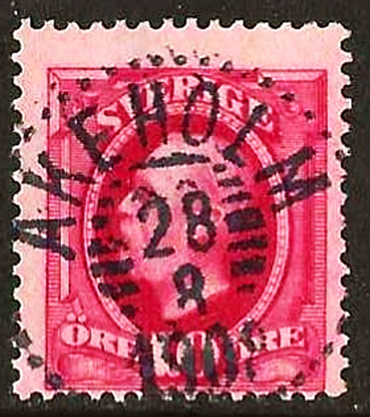 54 ÅKEHOLM 28.8.1908 Postal 175