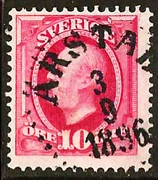 54 ÅRSTAD 3.9.1896 Postal 100