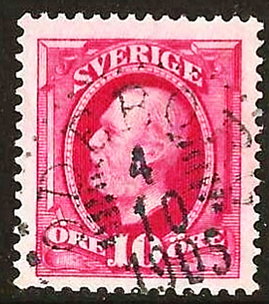 54 ÖDEBORG 4.10.1905 Postal 100
