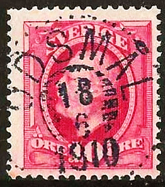 54 ÖDSMÅL 18.6.1910 Postal 175