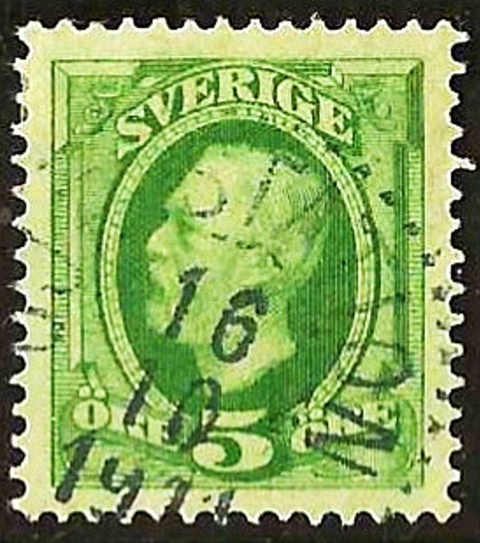 52vm2 ÖJE STATION 16.10.1911 Postal 400